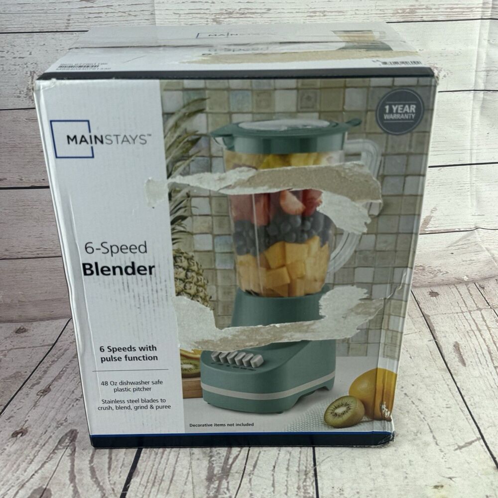 Mainstays 6 Speed Blender 500W Sage Green Replacement Motor Base Only